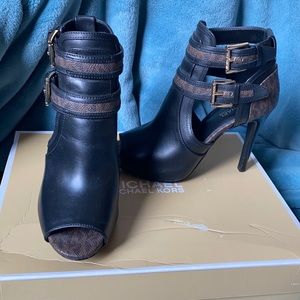 COPY - Micheal Kors Blaze Open Toe Bootie